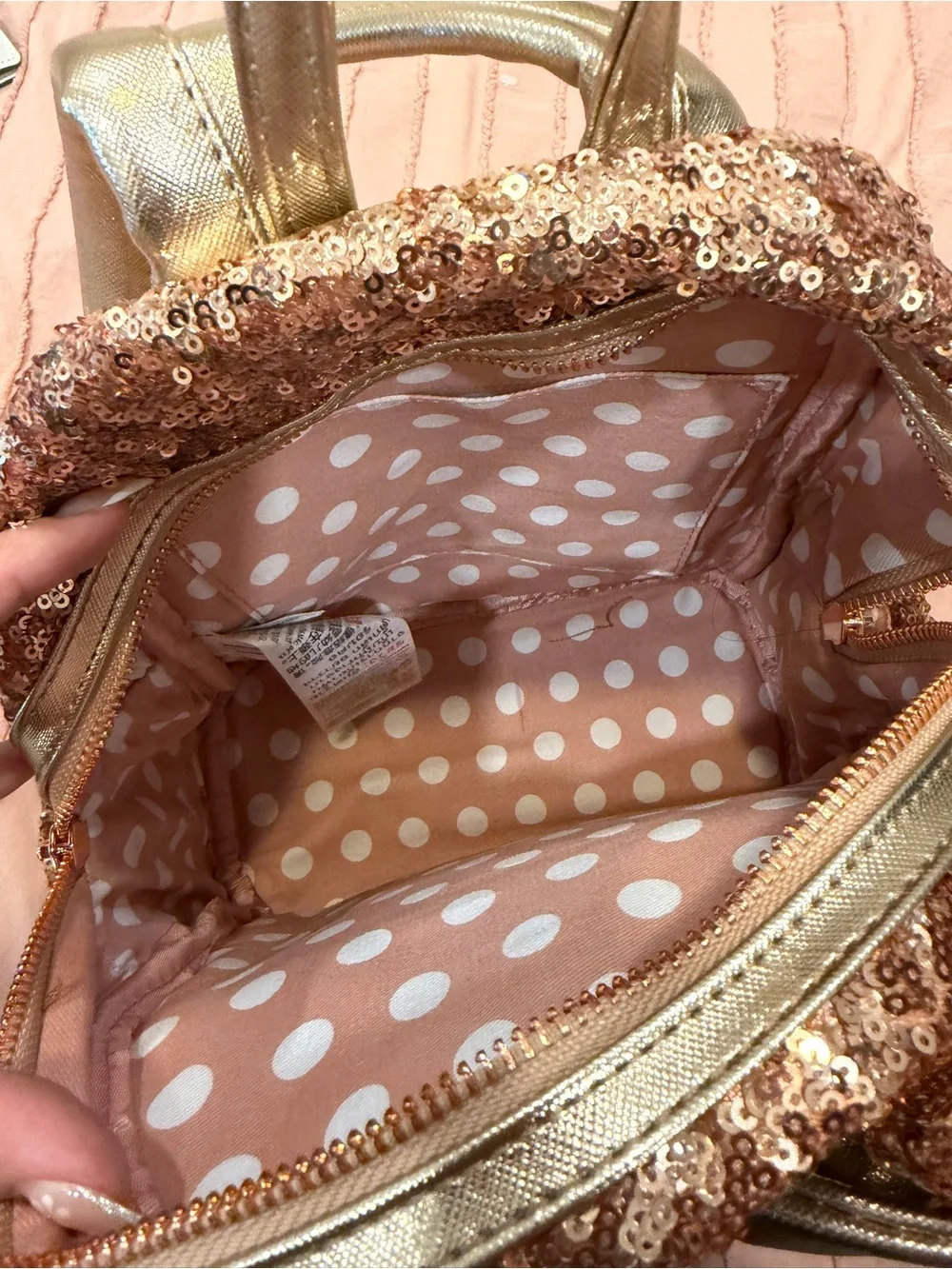 Loungefly sparkling rose